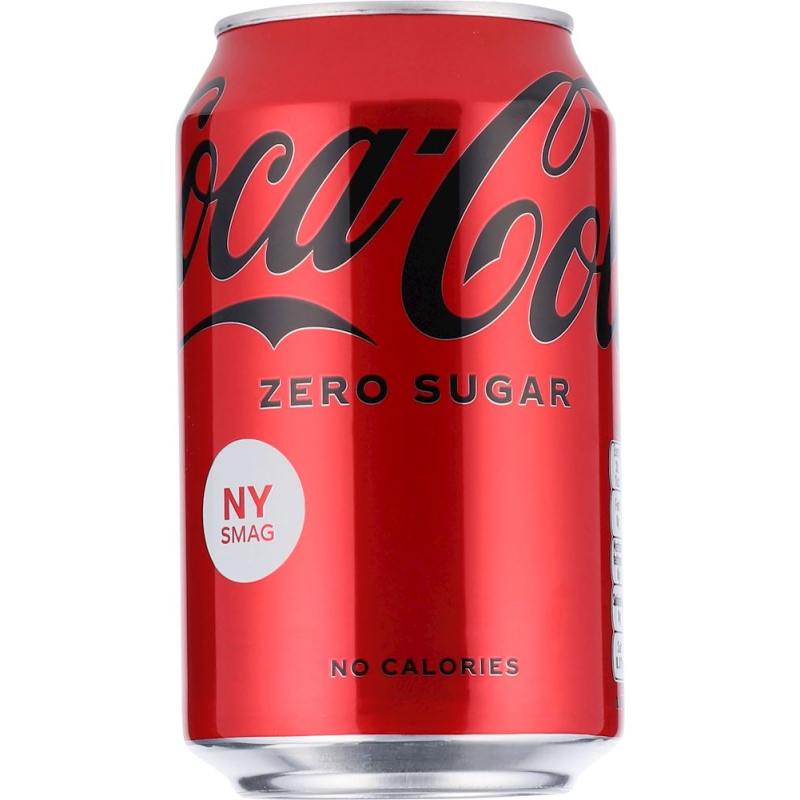 Coca Cola Zero Dåse, 0,33 L