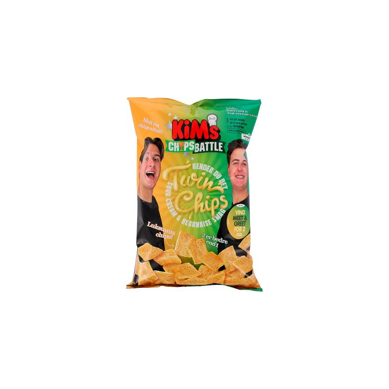 Kims Twin Chips Sour Cream og Bearnaise