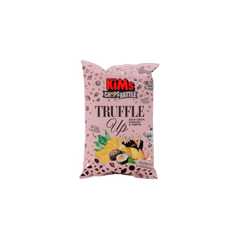 Kims Truffle Up Chips Sour Cream, Ramsløg og Trøffel