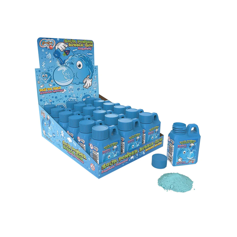 Sour Powder Bubble Gum Candy Assorteret