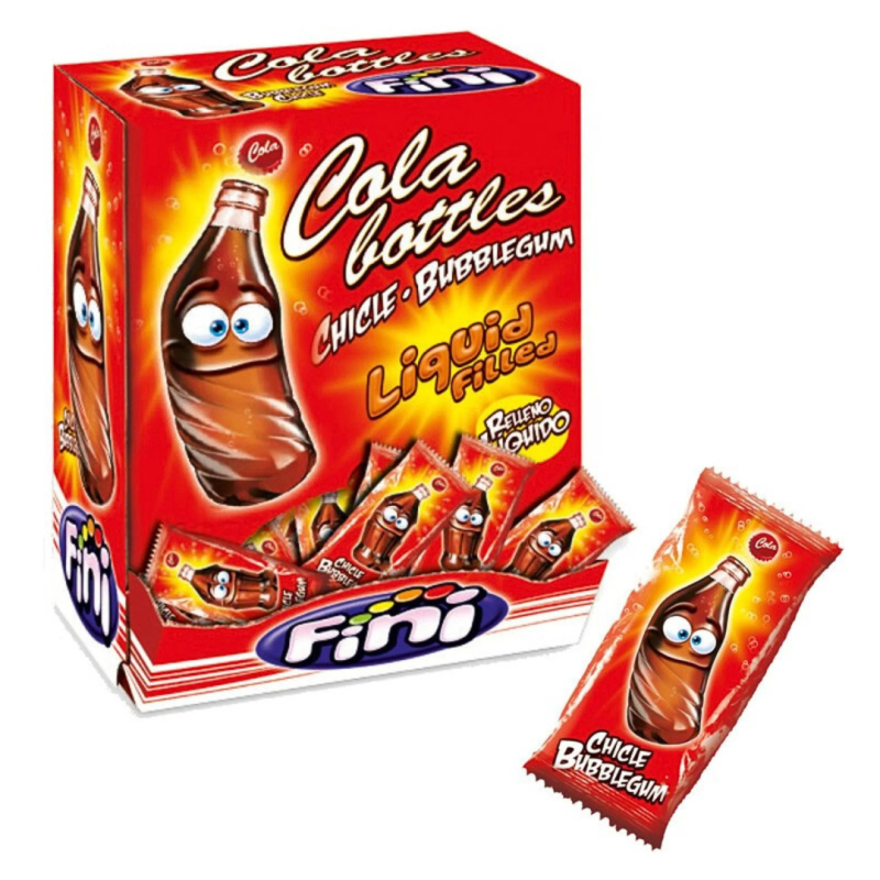 Fini Cola Tyggegummi med Flydende Fyld