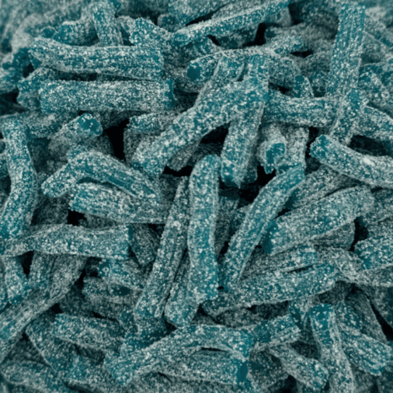 Candynavia Bl&aring; Laser Str&aring;ler - 100 gram