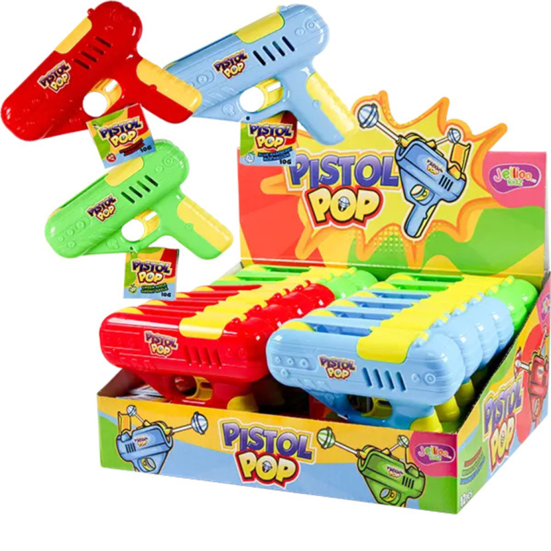 Jellioo Pistol Pop Assorteret