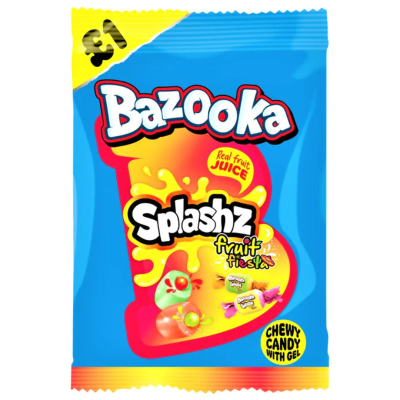Bazooka Splashz Fruit Fiesta